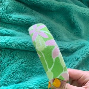 lilly pulitzer patterned headband: chilean avenue